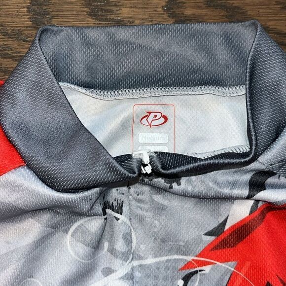 Cycling Jersey Mens modern splash Tour de Cure Stop Diabetes shirt M 3 comp - Picture 2 of 4